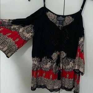 Flowy Multi Color Top